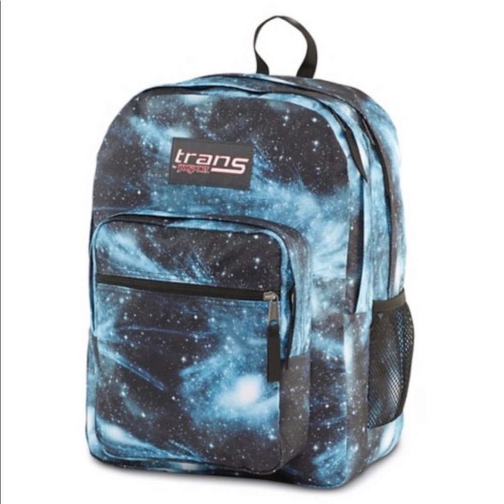 Blue Galaxy Trans by Jansport backpack